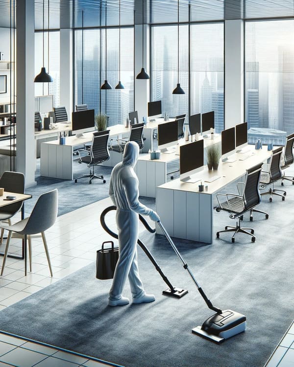 Detailed office cleaning